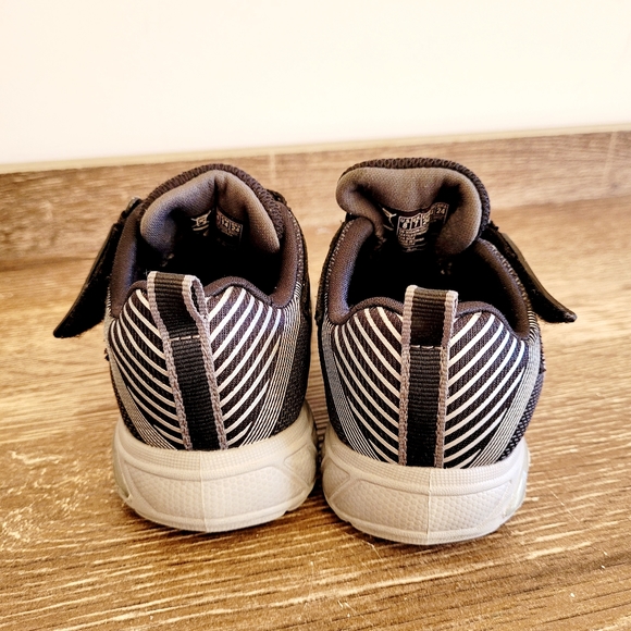 SKECHERS Toddler Shoes Black Super Z Sneaker (s8) - Picture 3 of 10